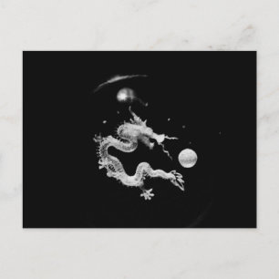 Cartão Postal Nascimento do Crystal Dragon, criaturas da fantasi