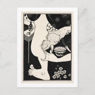 Cartão Postal Nascimento do Fvitelo da Perna, ilustração de