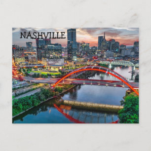 CARTÃO POSTAL NASHVILLE