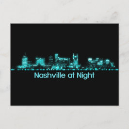 Cartão Postal Nashville Skyline
