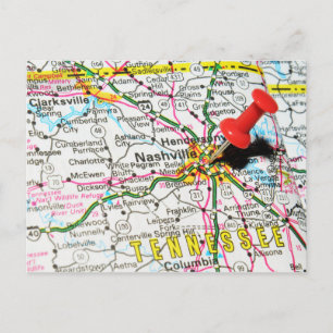 Cartão Postal Nashville, Tennessee