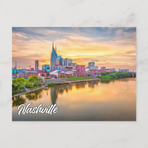 Cartão Postal Nashville, Tennessee, EUA