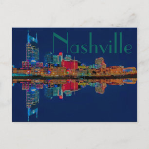 Cartão Postal Nashville, Tennessee, EUA