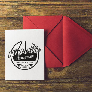 Cartão Postal Nashville Tennessee Music City