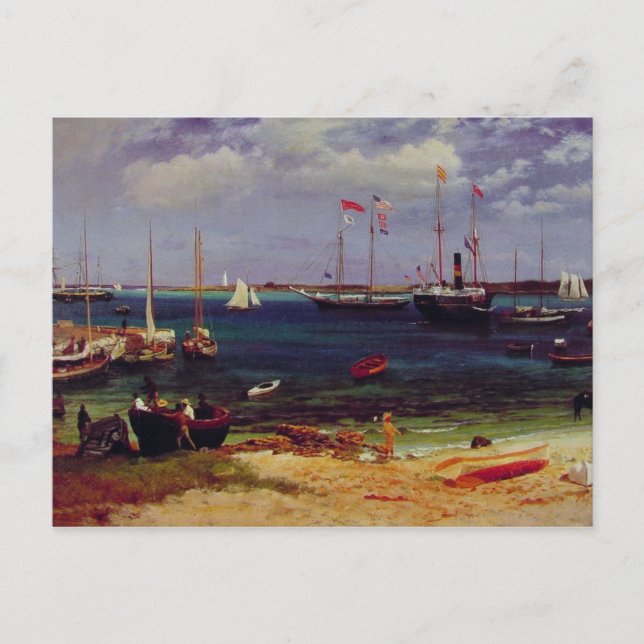 Cartão Postal Nassau Harbour (Frente)