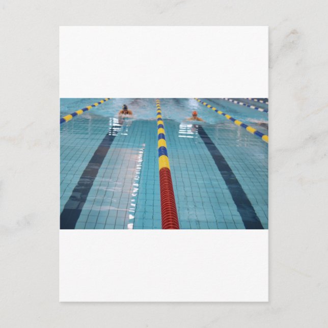 Cartão Postal natação (Frente)