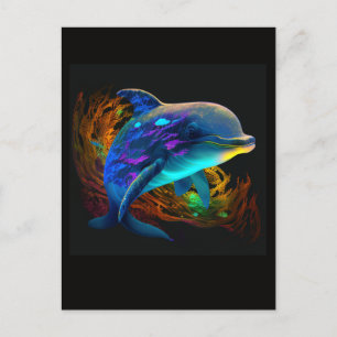 CARTÃO POSTAL NATAÇÃO AI DOLPHIN Nº 3 POSTCARD