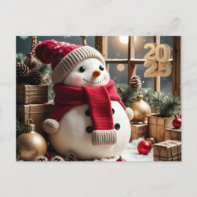 Cartão Postal Natais vintages - Cartão-postal padrão (Frente)