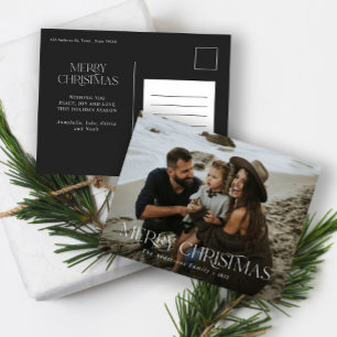 Cartão Postal Natal 1 Fotobotânico floral rebatível