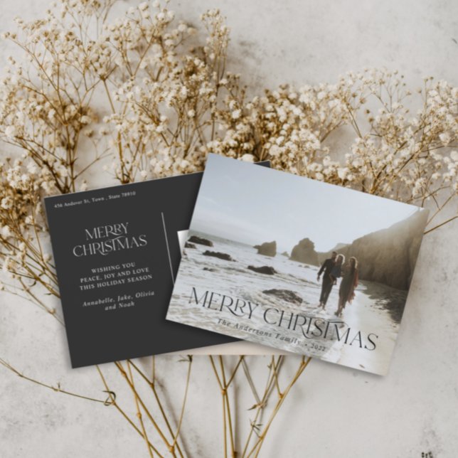 Cartão Postal Natal 1 Fotobotânico floral rebatível (Criador carregado)