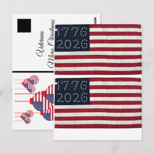 Cartão Postal Natal 2025 Durante o Semiquincentenário da América