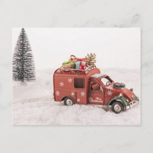 Cartão Postal Natal Antigo Feriado 