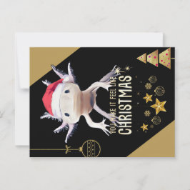 Cartão Postal Natal Axolotl