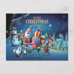 Cartão Postal Natal bonito