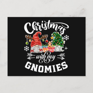 Cartão Postal Natal Com Meu Gnomo De Natal