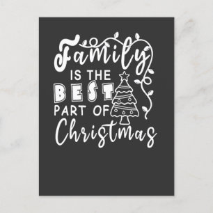Cartão Postal Natal da família