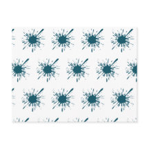 Natal da neve azul-clara