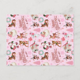 Cartão Postal Natal Divertido - Designs Digitais Imprimíveis