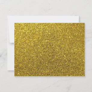 Cartão Postal Natal Dourado Elegante