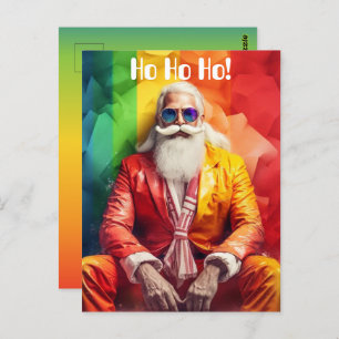 Cartão Postal Natal em todas as cores