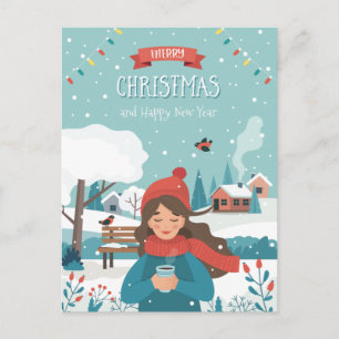 Cartão Postal Natal Fofo