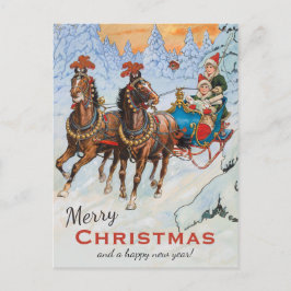 Cartão Postal Natal Jenny Nyström Lively dormindo livremente CC0