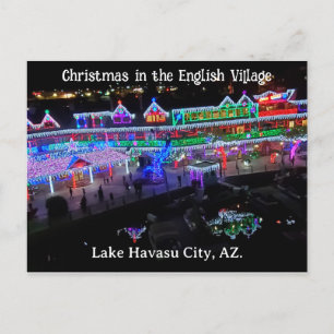 Cartão Postal Natal na Vila Inglesa