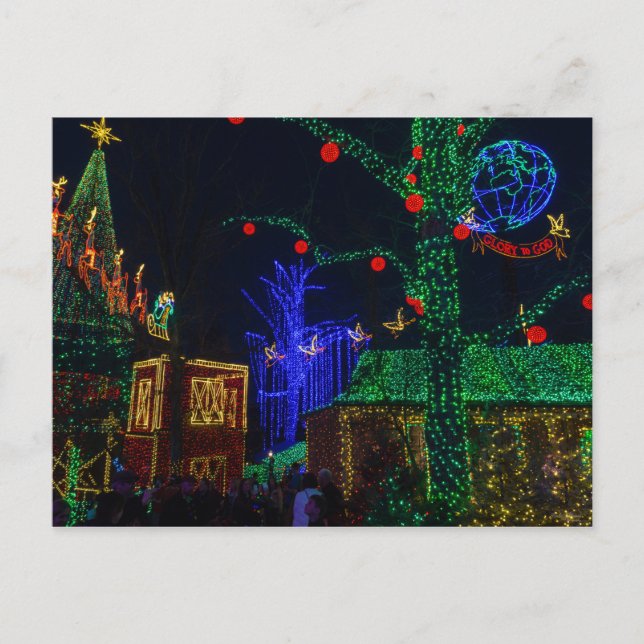 Cartão Postal Natal No Centro (Frente)