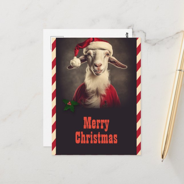 Cartão Postal Natal Papai Noel (Frente/Verso In Situ)