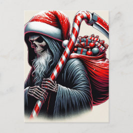 Cartão Postal Natal para Papais noeis de terror da Reaper