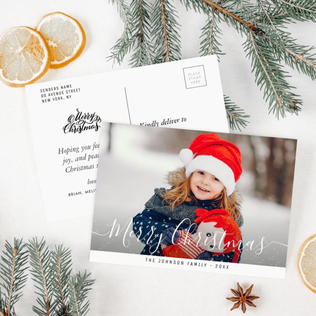 Cartão Postal natal quer fotos feliz natal (Criador carregado)