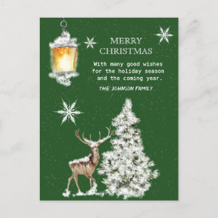 Cartão Postal Natal Tradicional Russo