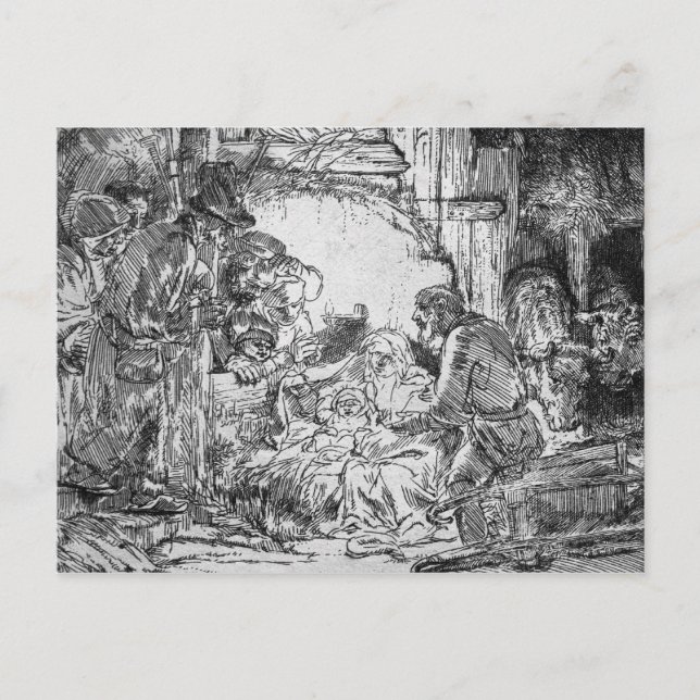 Cartão Postal Natividade, 1654 (Frente)