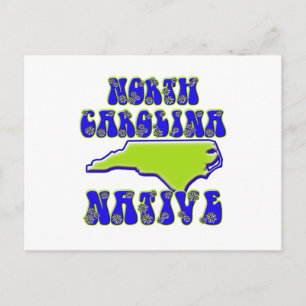 Cartão Postal Nativo de North Carolina