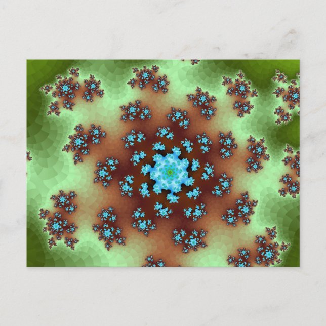 Cartão Postal Nature Floral Sprinkles (Frente)