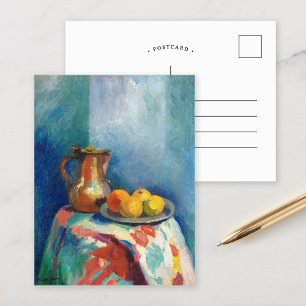 Cartão Postal Nature Morte Au Pichet En Cuivre   Henri Manguin