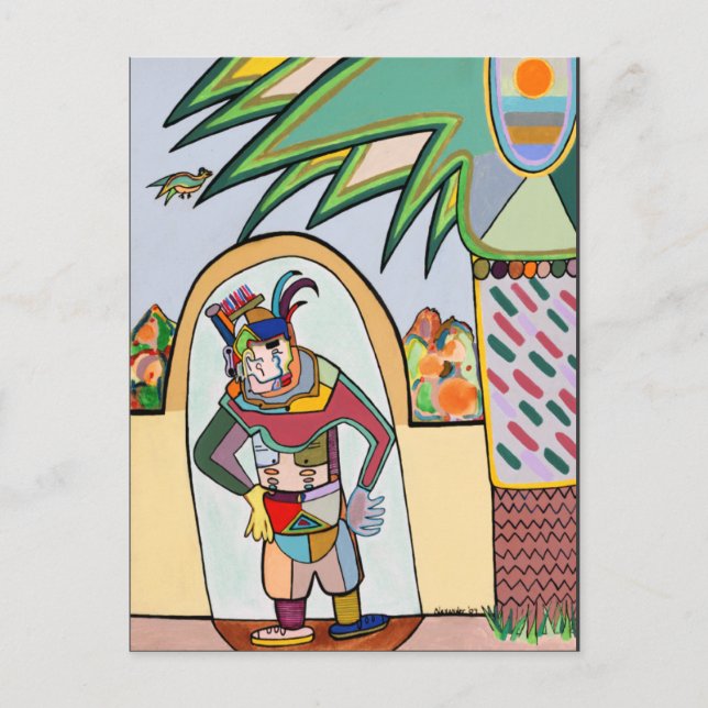 Cartão Postal "Nature Scene 2" por Ruchell Alexander (Frente)