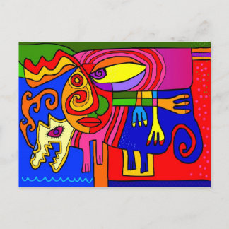 Cartão Postal "Natureza complicada"