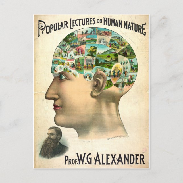 Cartão Postal Natureza humana (Frente)