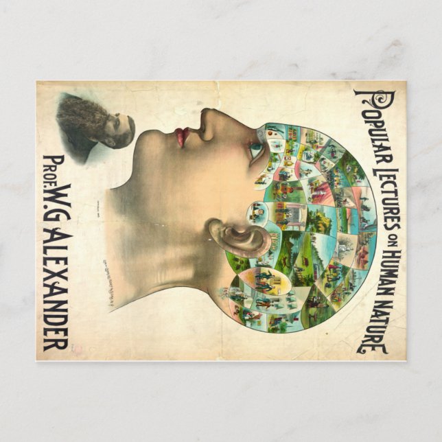 Cartão Postal Natureza humana (Frente)