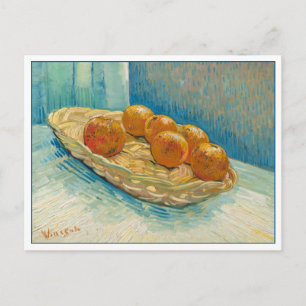 Cartão Postal Natureza Morta Seis Laranjas por van Gogh