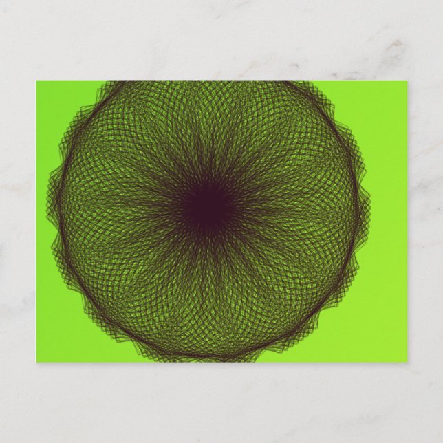 Cartão Postal natureza verde mãe natureza (Frente)