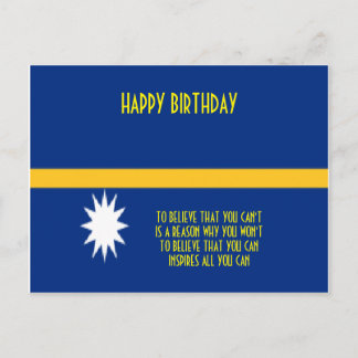 CARTÃO POSTAL NAURA BIRTHDAY CARDS