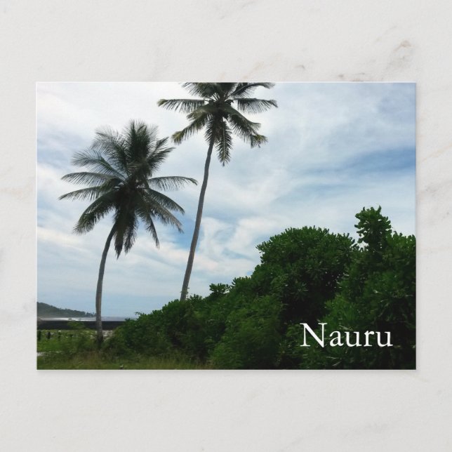 Cartão Postal nauru (Frente)