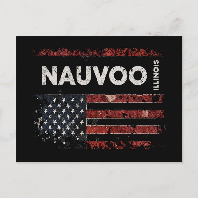 Cartão Postal Nauvoo Illinois (Frente)