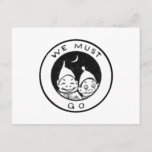 Cartão Postal Navegação pronta para partir