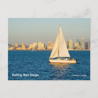 Cartão Postal Navegação San Diego Produtos da Califórnia