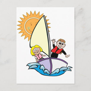 Cartão Postal Navegação Sunny