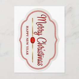 Cartão Postal Navidad alegre