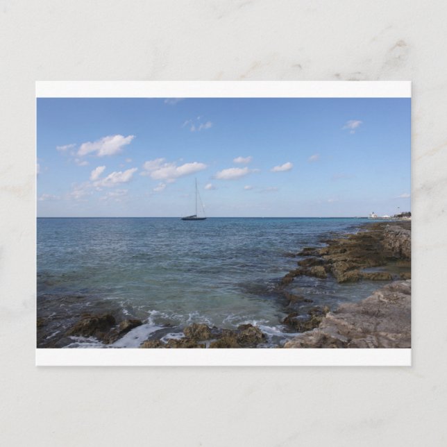 Cartão Postal Navio (Frente)